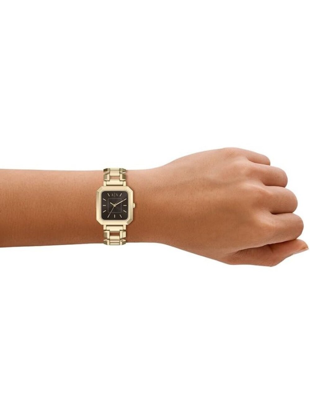 Women's Gold Leila Quartz Brown Dial Analog Quartz Bracelet Fashion Wrist Watch - Picture 7 of 7